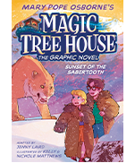 Magic Tree House #7: Sunset of the Sabertooth (Graphic Novel)(平裝本)